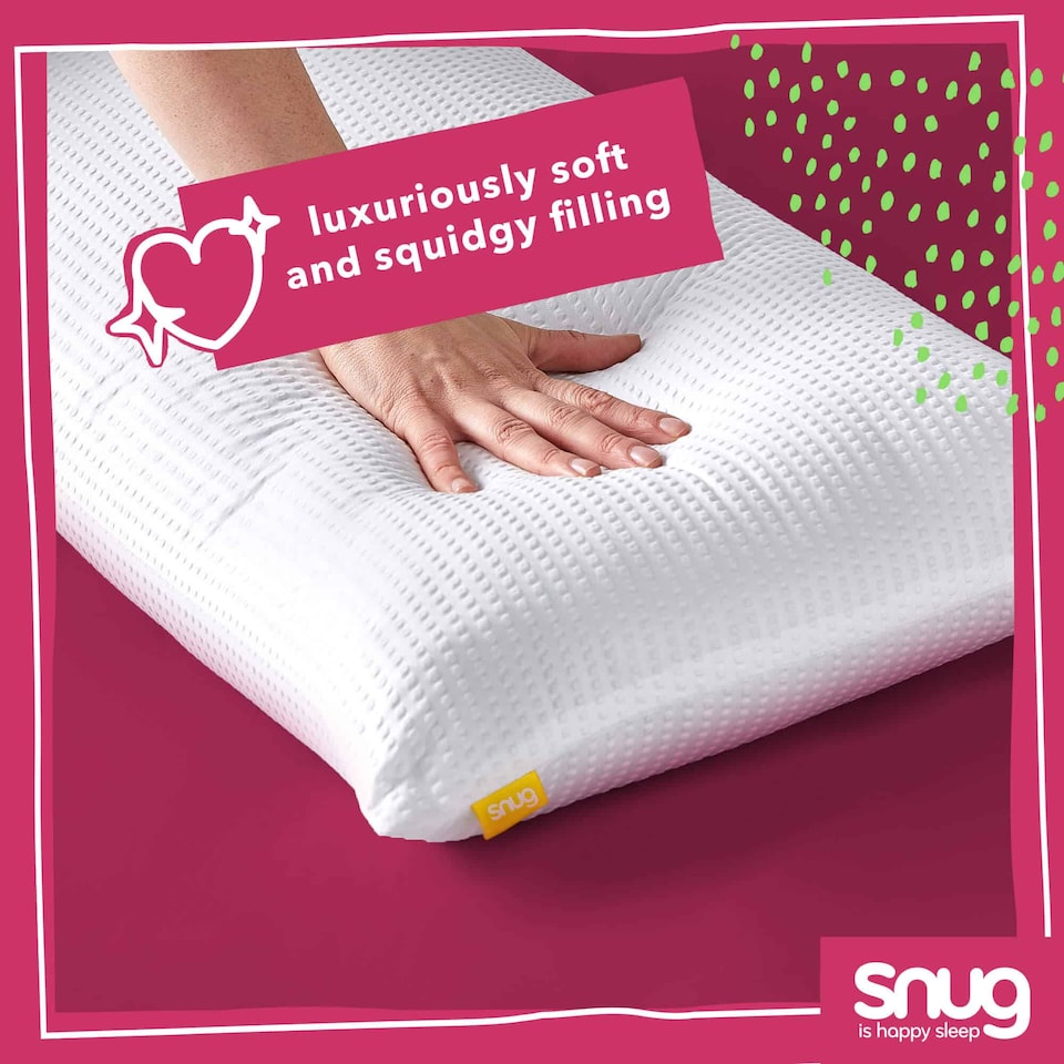 image 1 of Snug Blissful Bedtime Pillow Pair