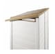 image 3 of Tuscany Evo 4' x 2'6inch 100 Plastic Garden Storage Shed Single door | White