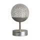 image 2 of RECHARGEABLE SILVER CRYSTAL TABLE LAMP Silver