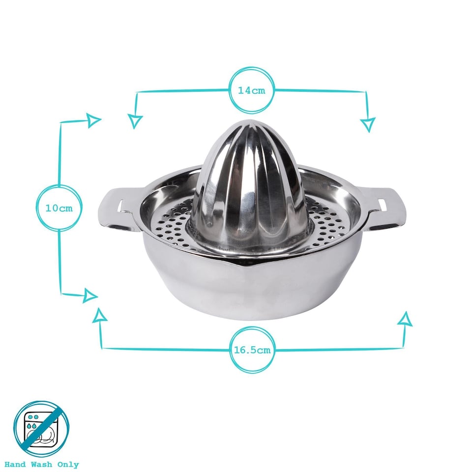 image 1 of Argon Tableware Stainless Steel Manual Juicer