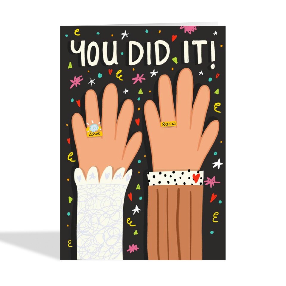 image 1 of Fun You Did It Wedding Card