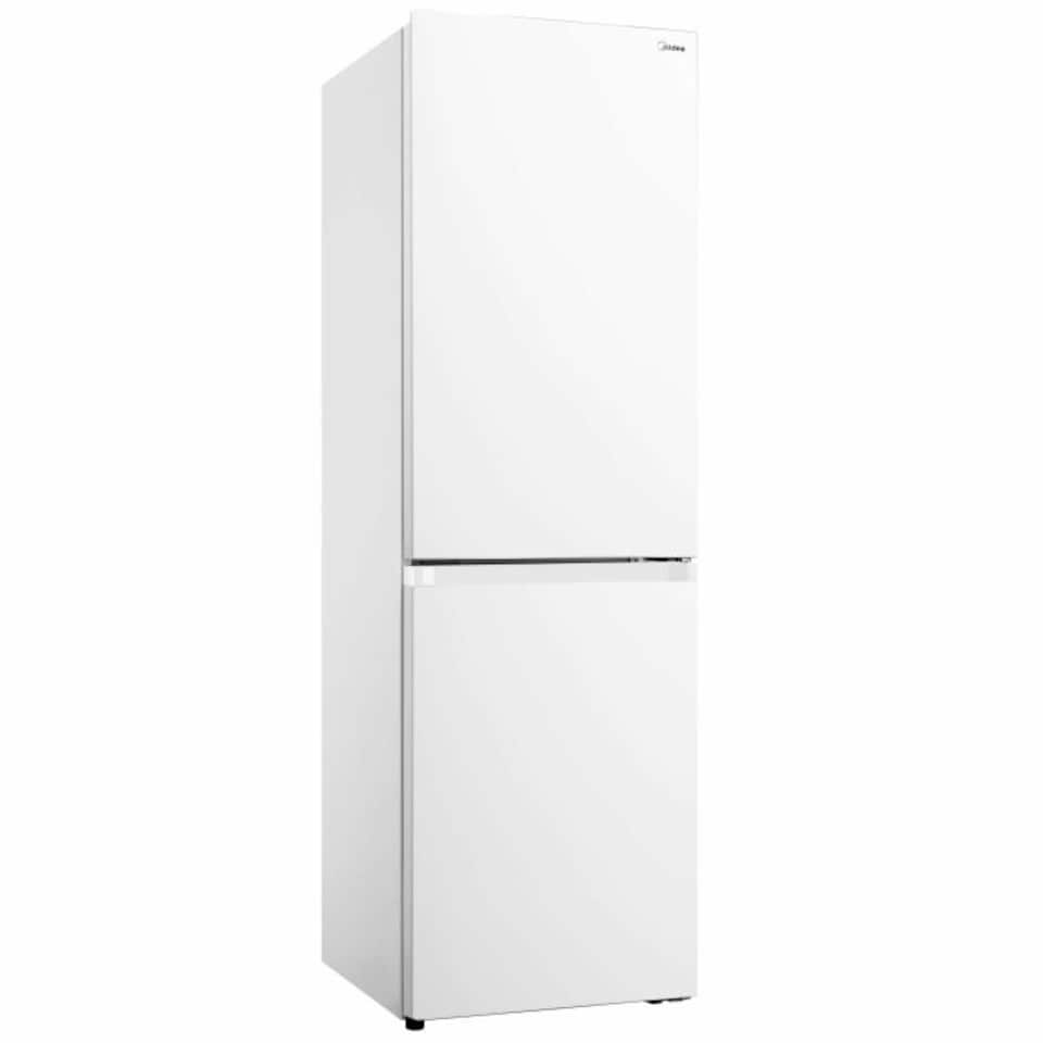 image 1 of Midea MDRB379FGD01 - Midea MDRB379FGD01 Combi Fridge Freezer D Rated in White