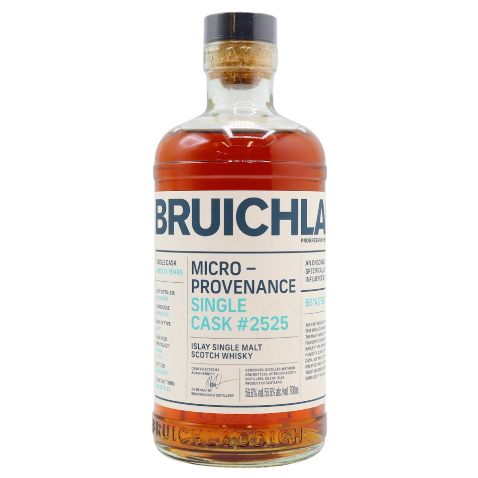 Bruichladdich - Micro Provenance Single Syrah Cask No. 2525 2008 Whisky