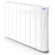 image 1 of 747mm (W) x 575mm (H) - White Touch Electric Oil Filled Radiator (Alicante) - 880 Watts - Depth 98mm - Heats Up To 9m²