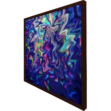 Psychedelic marble (Picture Frame) Brown | XS