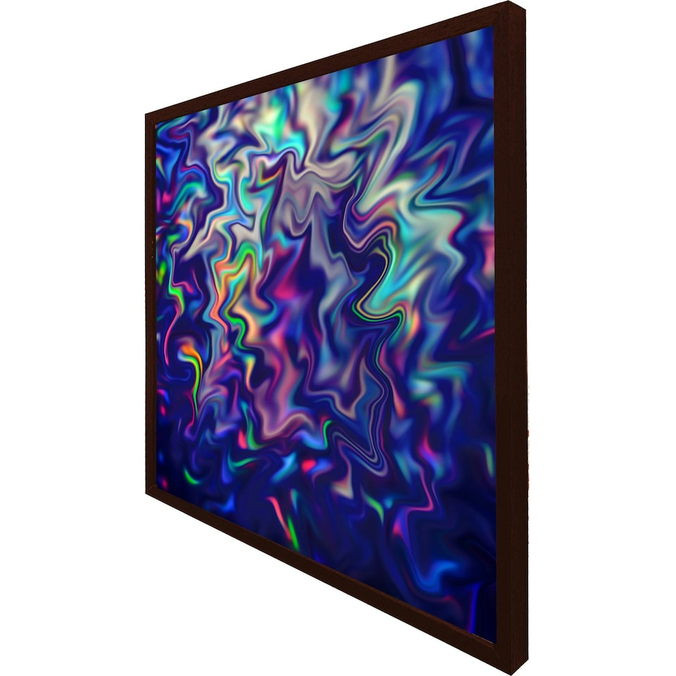 image 1 of Psychedelic marble (Picture Frame) Brown | XS