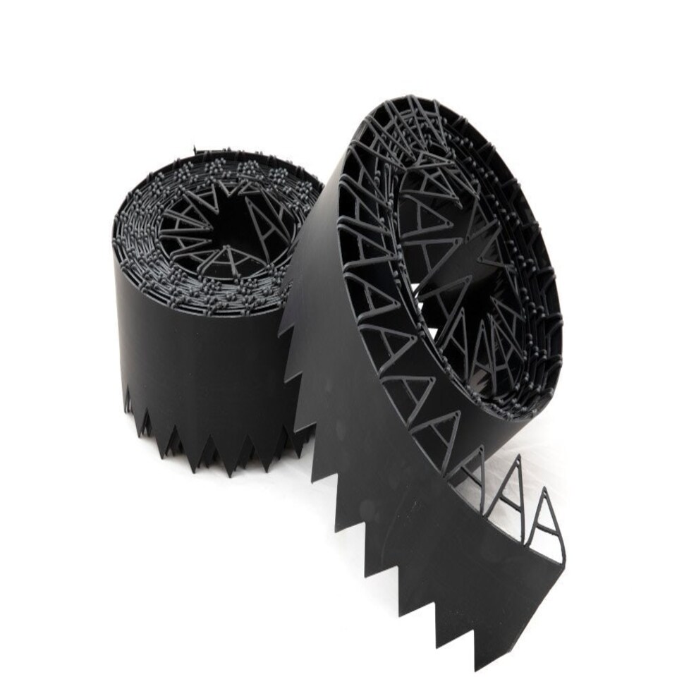 image 1 of 10m Easy Lawn Edging in Black Black