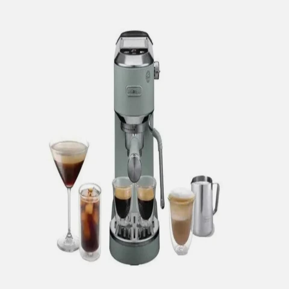 Dedica Duo Manual Espresso Machine Green