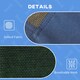 image 3 of PawHut 76cm Elevated Dog Bed Cooling Raised Pet Cot UV Protection Canopy Blue