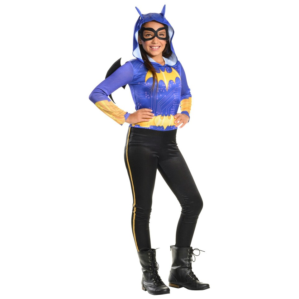 DC Comics Girls Batgirl Costume - Blue/Black - 4-6 Years 4