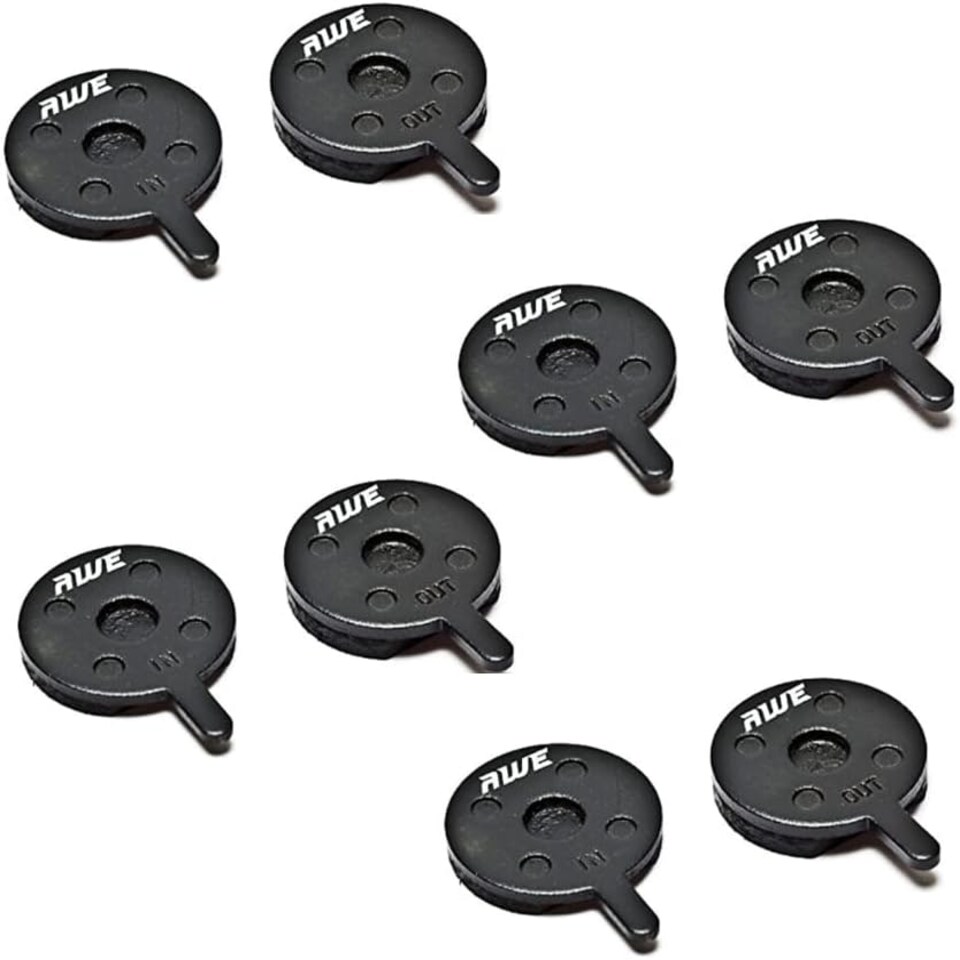 image 1 of AWE Set x 4 Semi Metallic Disc Brake Pads Compatible with Avid BB6