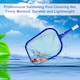 image 7 of LEAF DEBRIS SKIMMER MESH NET SWIMMING POOL 3 WAY TELESCOPIC CLEANING WITH POLE
