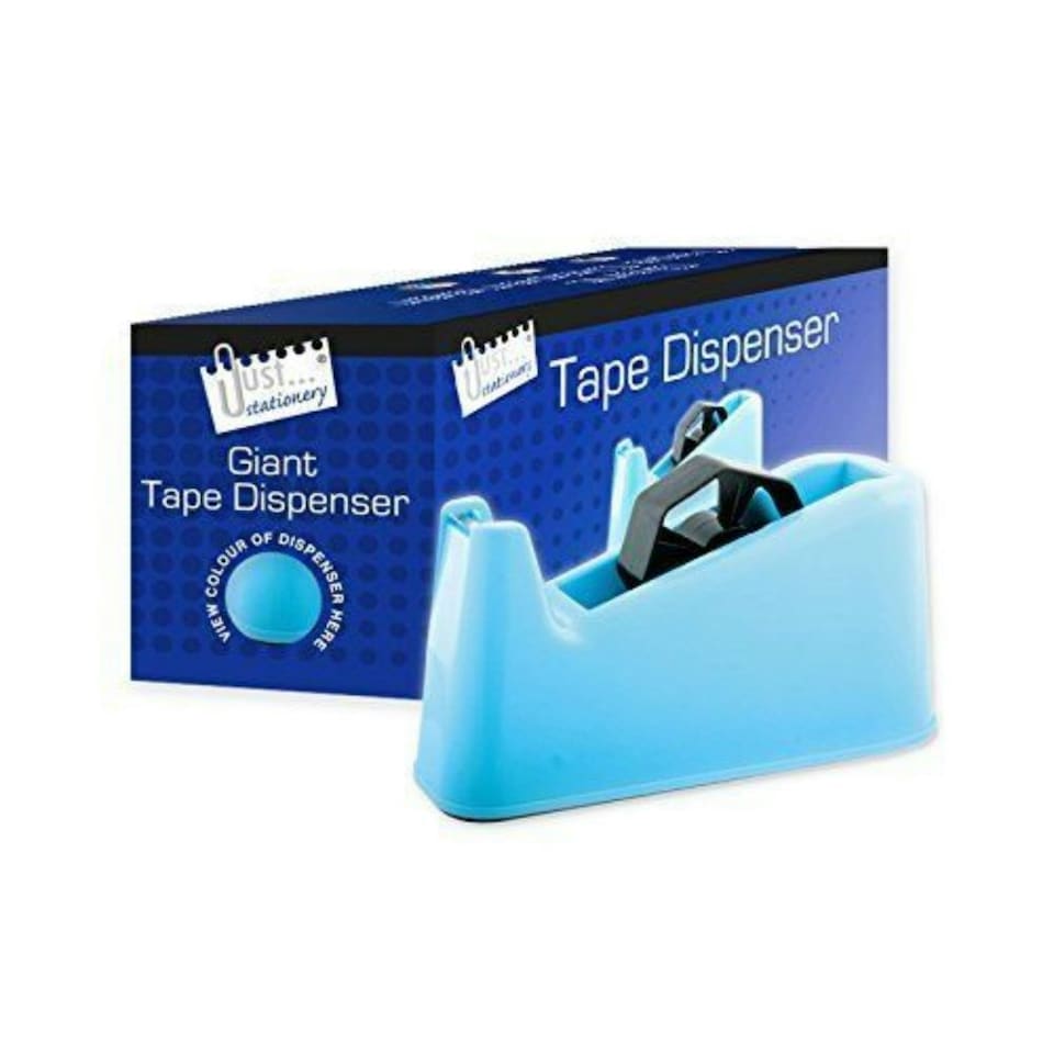 image 1 of Jumbo Tape Dispenser by Just Stationary - Assorted Colour