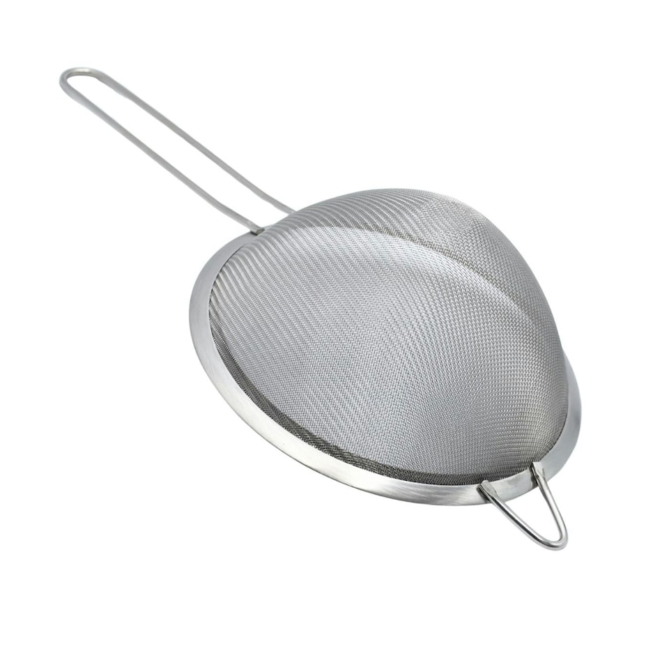 image 1 of Buckingham Stainless Steel Fine Mesh Conical Sieve Strainer 16 cm