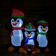 image 2 of 1.5m Inflatable LED Lit Penguin Family Indoor Outdoor Christmas Decoration with 12 Warm White LEDs