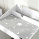 image 8 of AIYAPLAY Children Study Table and Chair w/ Storage, Pull-Out Drawer, Grey Grey