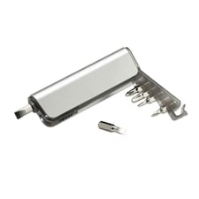 MidOcean Alutool Torch Multitool - Transparent Grey - One Size