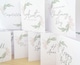 image 4 of With Sympathy Greeting Card - Elegant Neutral Botanical Design Modern Neutral