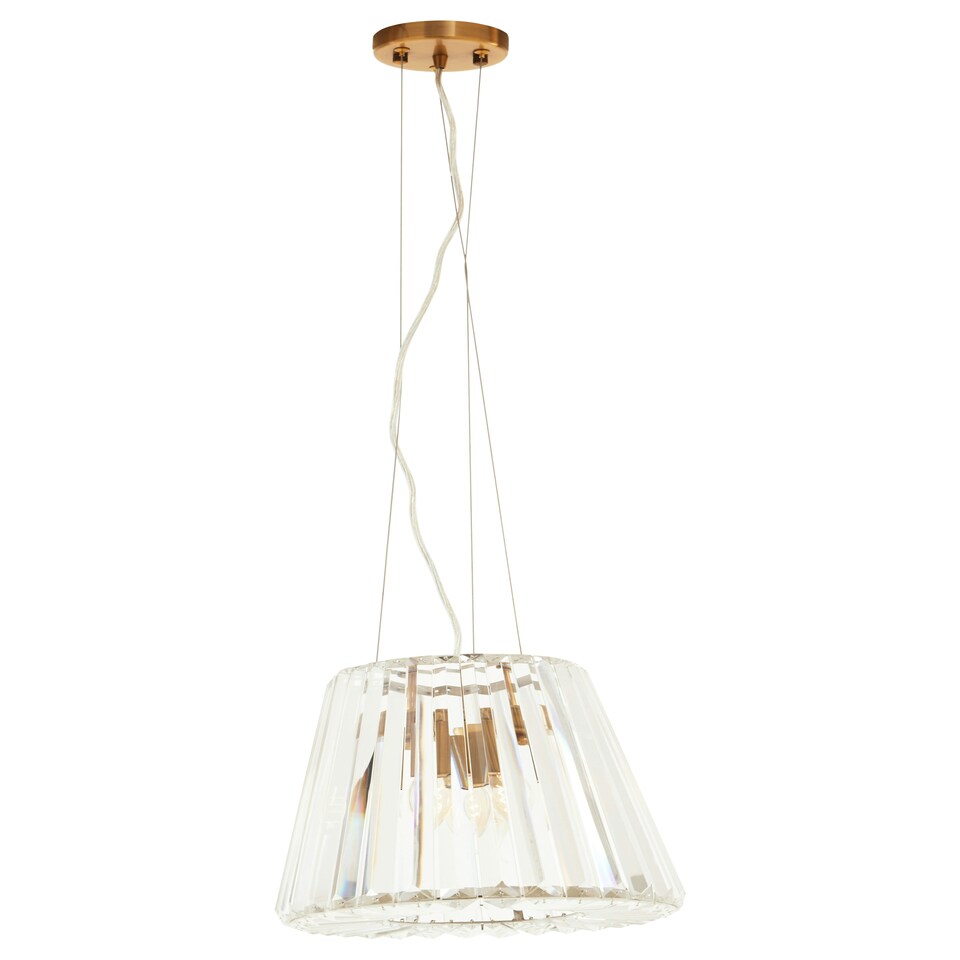 image 1 of Interiors by Premier 3 Bulb Bronze Pendant Light