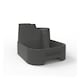 image 6 of Cat Mate Three-level Cat & Small Dog Pet Water Drinking Fountain Dark Grey (335G) Grey