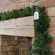 image 3 of 270cm (9ft) x 20cm Samuel Alexander Pine Christmas Garland Plain Green
