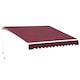 image 1 of Outsunny Sun Shade Canopy Retractable Awning, 3x2.5m, Wine Red Red