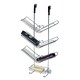 image 1 of Showerdrape Atrium 3 Tier Hanging Chrome Shower Caddy
