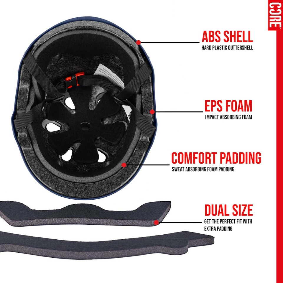 image 1 of CORE Action Sports Helmet