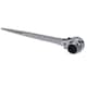 image 5 of Scaffold Spanner Ratchet Podger 2 Way Bi-Hex Ratchet 19mm 21mm Scaffolders