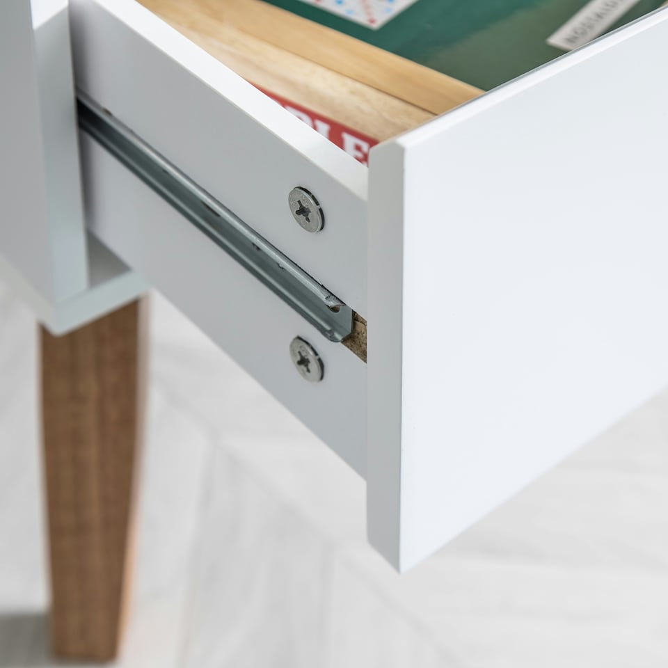 image 1 of Otto Sideboard Small with Drawer in Classic White Grey