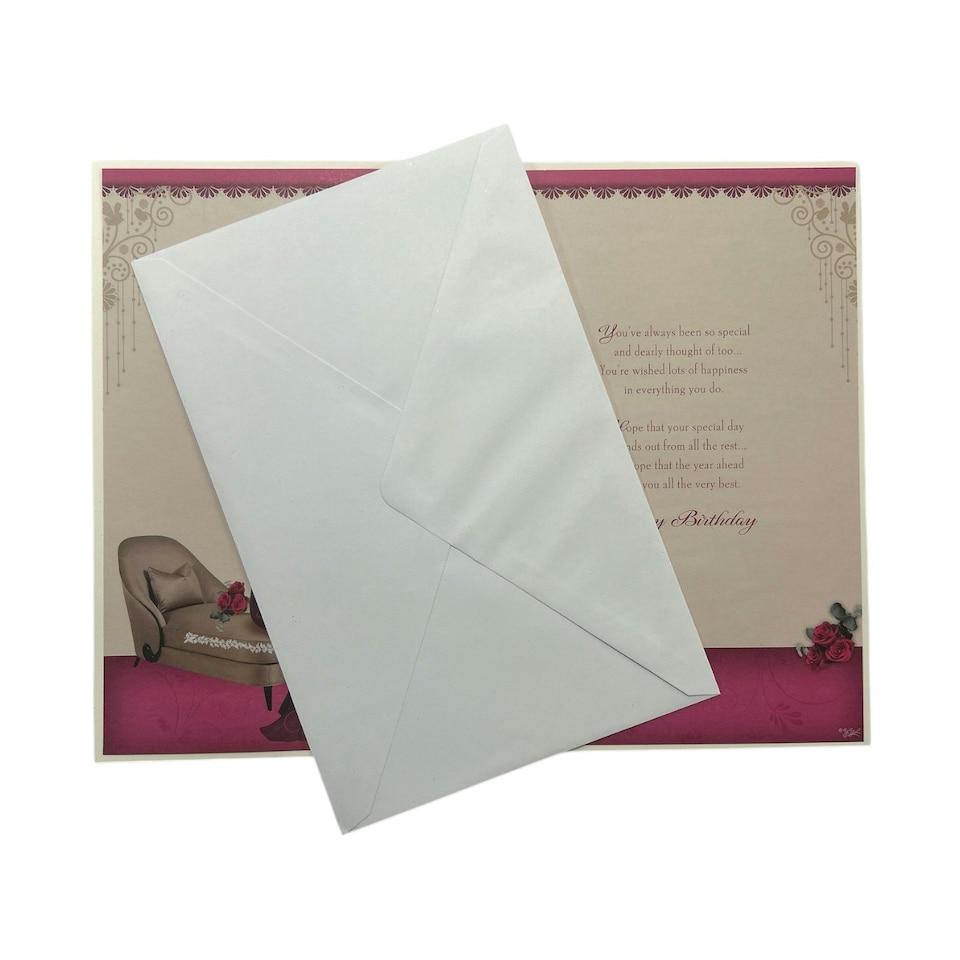 image 1 of Age 40 Female Art Deco Stylish Birthday Card