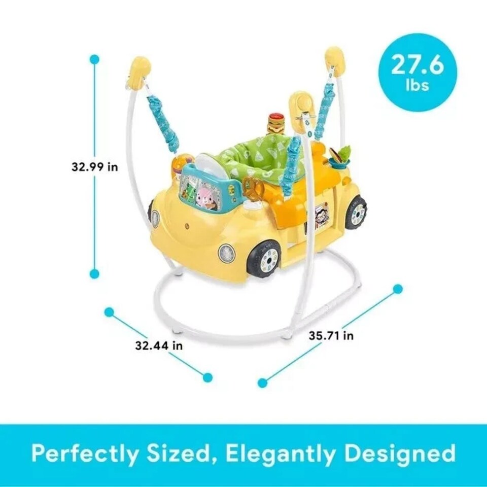 image 1 of Fisher Price Servin Up Fun Jumperoo Food Truck