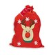 image 2 of Christmas Sack With 3D Reindeer Design