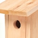 image 5 of Homescapes Real Wood Winter Wren Bird Box House Multi