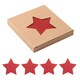 image 2 of MidOcean STARGUARD RPET Felt Coaster Set (Pack of 4) - Red - One Size