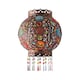 image 1 of ValueLights Bazaar Moroccan Bronze Lamp Shade Acrylic Droplets | Bronze