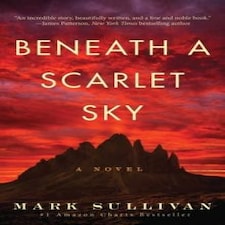 Beneath a Scarlet Sky Paperback Book