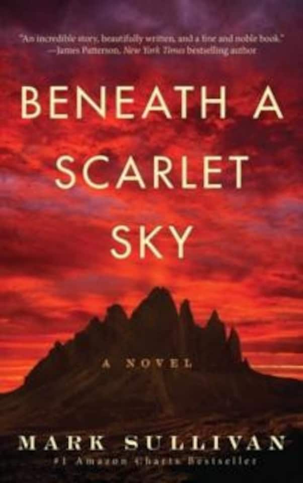 Beneath a Scarlet Sky Paperback Book