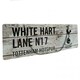 image 4 of Tottenham Hotspur FC Rustic Plaque - White/Black - One Size