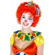 image 3 of Womens Fridoline the Clown Costume | Red | red | 1