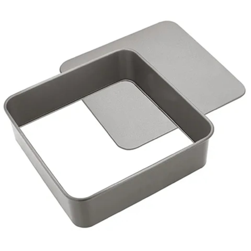 image 1 of Judge 25cm Square Cake Pan Non-Stick with Loose Base