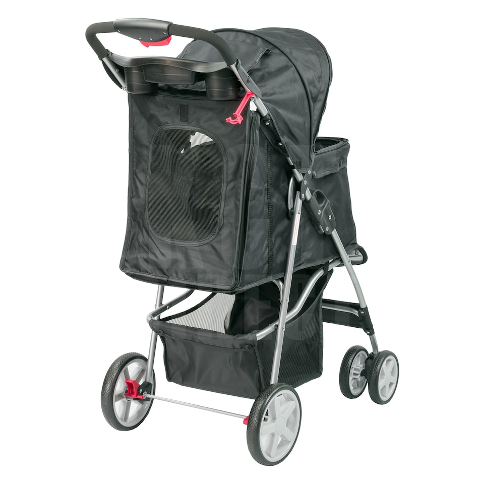 image 1 of KCT Black Pet Stroller Black
