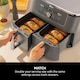 image 4 of Ninja 6 in 1 Dual Zone Air Fryer Max 9.5L DZ400UK