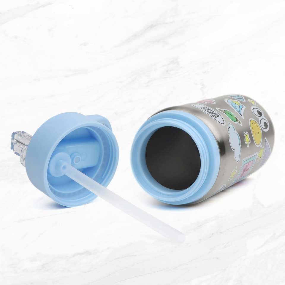 image 1 of Myga Childrens Water Bottle Emoji