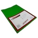 image 2 of Pack of 10 A4 Frosted Green Exercise Book Covers