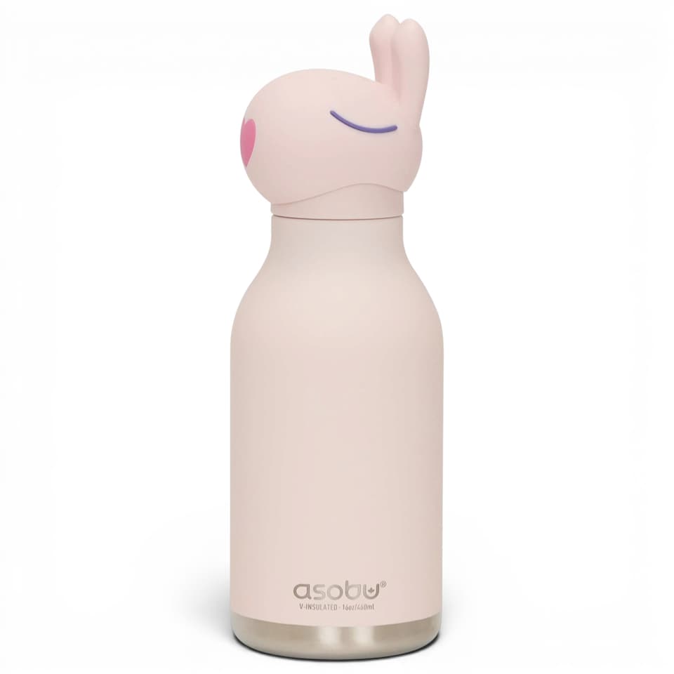 image 1 of Asobu 460ml Insulated Animal Design Stainless Steel Water Bottle - Choice of Character