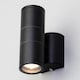 image 3 of BHS Delting Up or Down Outdoor Wall Light, Black