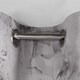 image 3 of OHS Marble Print Thermal Blackout Eyelet Curtains, 66x90" - Grey