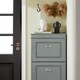 image 8 of SoBuy 3 Flip-Drawer Shoe Cabinet, Gray, 20.9x9.4x46.1 inches, 21.5 kg - FSR94-HG