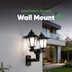 image 4 of Gardenwize Solar Double Head Garden Post Light LED 3 in 1